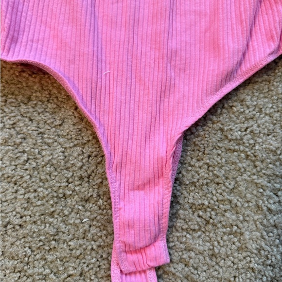 Princess Polly Pink Bodysuit with Spaghetti Straps - Picture 2 of 5